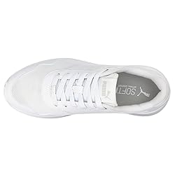 Puma R78 Sneaker, White White-Gray Violet, 7 US