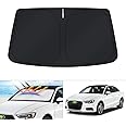 KUST Windshield Sun Shade for 2014-2020 Audi A3 Window Sunshade Sun Visor Protector Foldable Blocks UV Rays Keep Your Car Coo