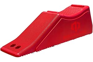 Beech Lane 5 1/2" Lift Tandem Tire Trailer Ramp, Quickly Change Dual Axle Tires, Essential RV Safety Tool, Durable Design, Engineered for Extra Traction, 15,000LB Rating,