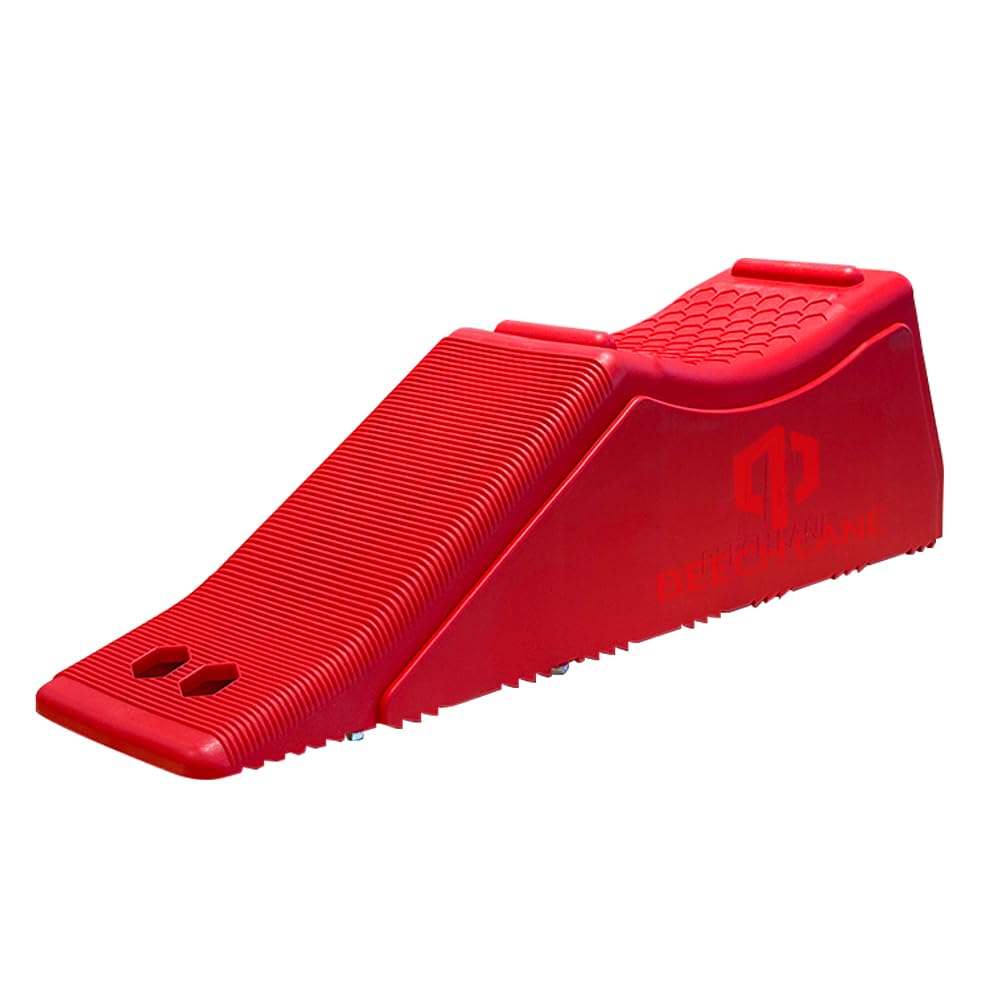 Photo 1 of Beech Lane 5 1/2" Lift Tandem Tire Trailer Ramp, Quickly Change Dual Axle Tires, Essential RV Safety Tool, Durable Design, Engineered for Extra Traction, 15,000LB Rating,