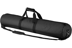 YUOCU 32x5x5 inch/80x13x13cm Tripod Carrying Case Heavy Duty Photographic Package Bag with Shoulder Strap Padded for Light Stand, Tripods, Monopods, Umbrellas, Softbox, Boom Stands