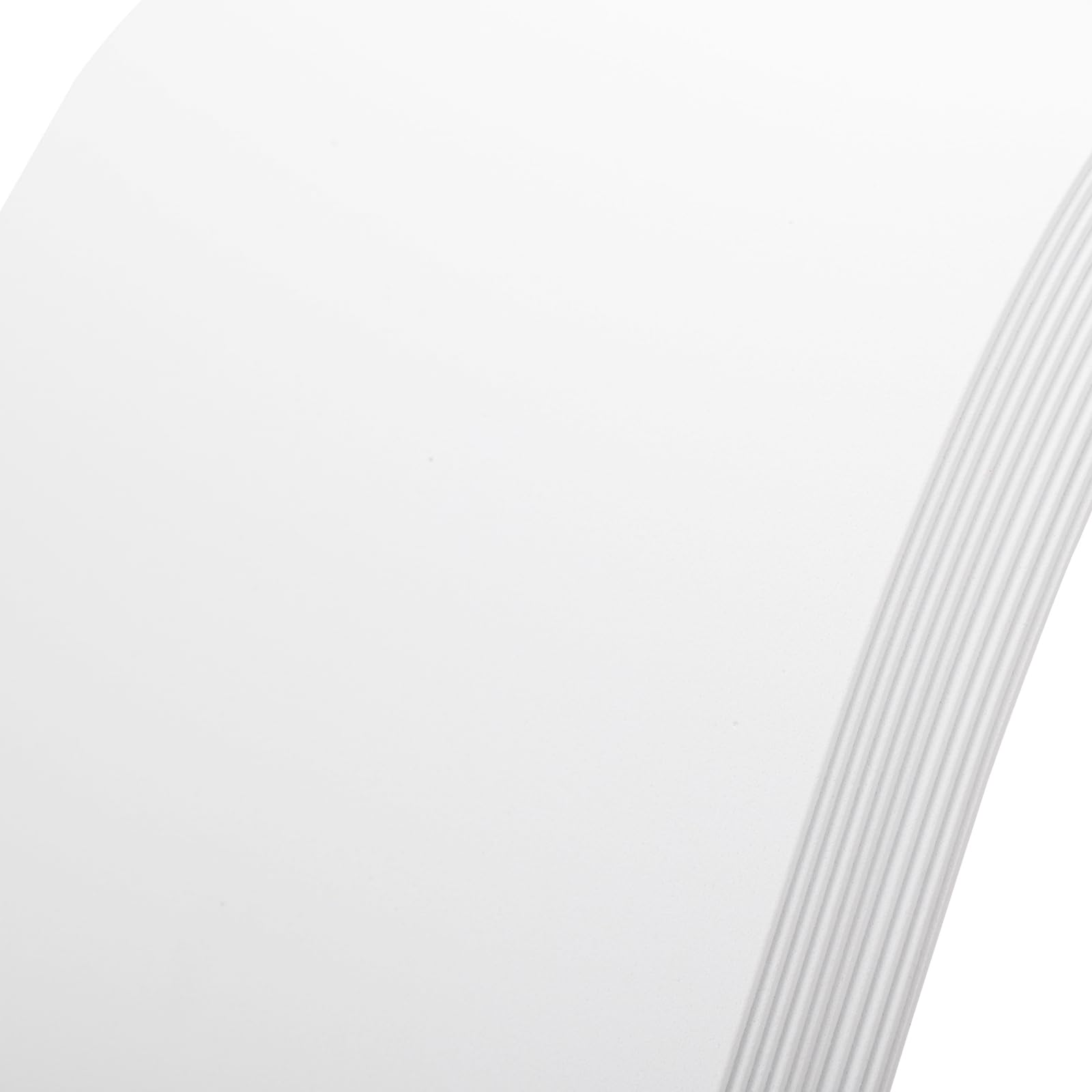 Photo 1 of 10 Pack Foam Sheets Craft 8 x 12 inch, Eva Color Foam Paper for Art Crafts Projects, Classrooms Scrapbook Gift DIY Cutters Card Party Decoration (White)