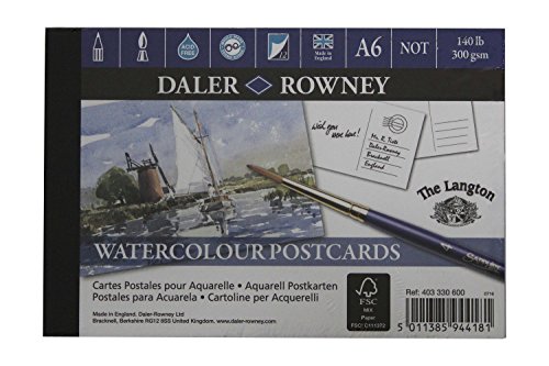 Daler Rowney Watercolour Postcards