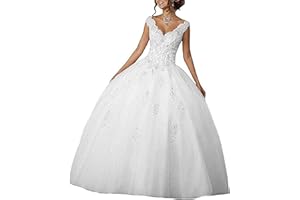 QXMYOO Ball Gown Quinceanera Dresses Sweet 16 Prom Party Princess Dress for Teens