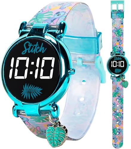 Amazon.com: Accutime Disney Lilo & Stitch Adult Digital  display picture 1