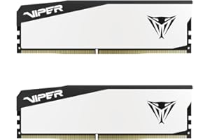 Patriot Viper Elite 5 DDR5 RAM 32GB (2X16GB) 6000MT/s CL30 1.35v UDIMM Desktop Gaming Memory KitCompatible with Intel XMP/AMD