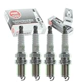 4 pc NGK V-Power Spark Plugs for Toyota Corolla 1.8L 2.4L L4 1998-2012 | Patented V-cut nickel electrode concentrates spark for better fuel economy. 30,000-60,000 mile copper-grade value.