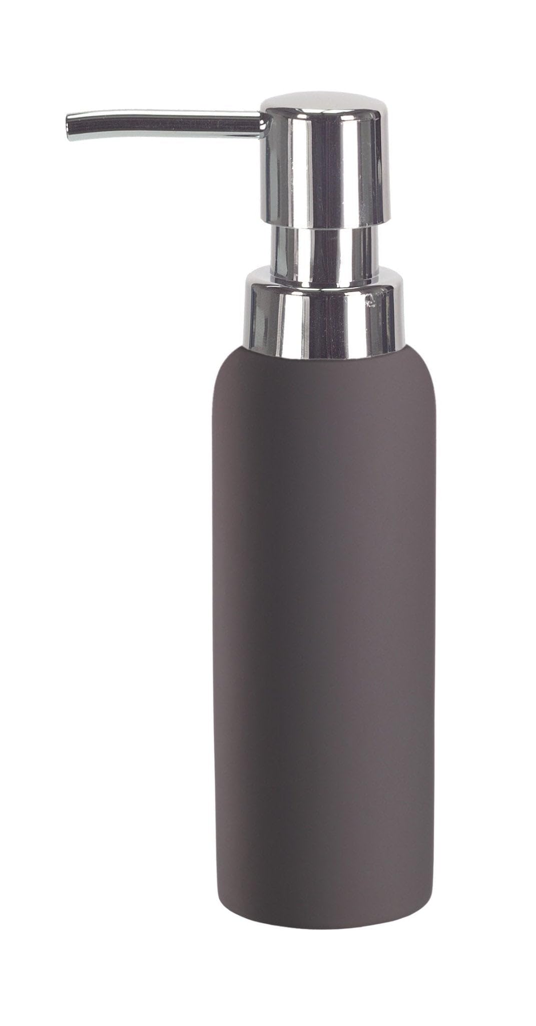 Kleine Wolke Rubberised Pur Porcelain Soap Dispenser, Anthracite