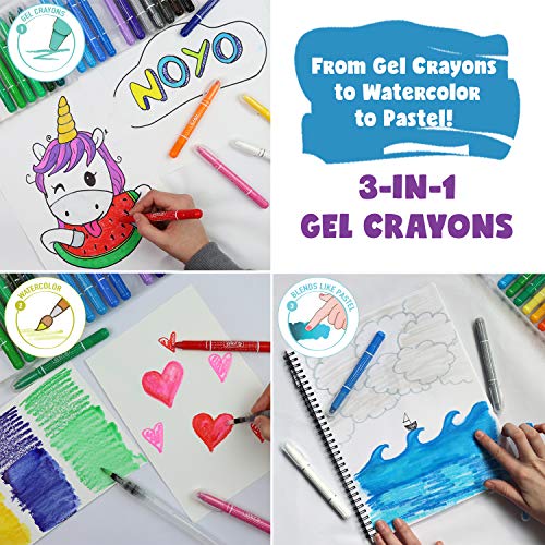DOODLE HOG Not Your Ordinary Crayons, 3 in 1 Extraordinary Bolder ...