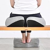C CUSHION LAB Hip &amp; Leg Pressure Relief Bundle - Transform Any Home/Office Chair or Recliner into The Most Comfortable Seat in The House - Grey Set