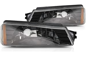 For 2002-2006 Chevy Avalanche 1500 Pair Park/Signal Lights Driver and Passenger Side Unit Includes signal lamp; w/body claddi