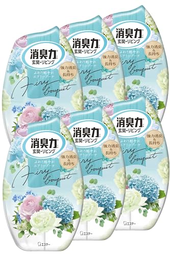消臭力 [まとめ買い] 玄関 リビング 部屋用 置き型 エアリーブーケ 400mL×6個 お部屋の消臭力 部屋 寝室 消臭剤 消臭 芳香剤