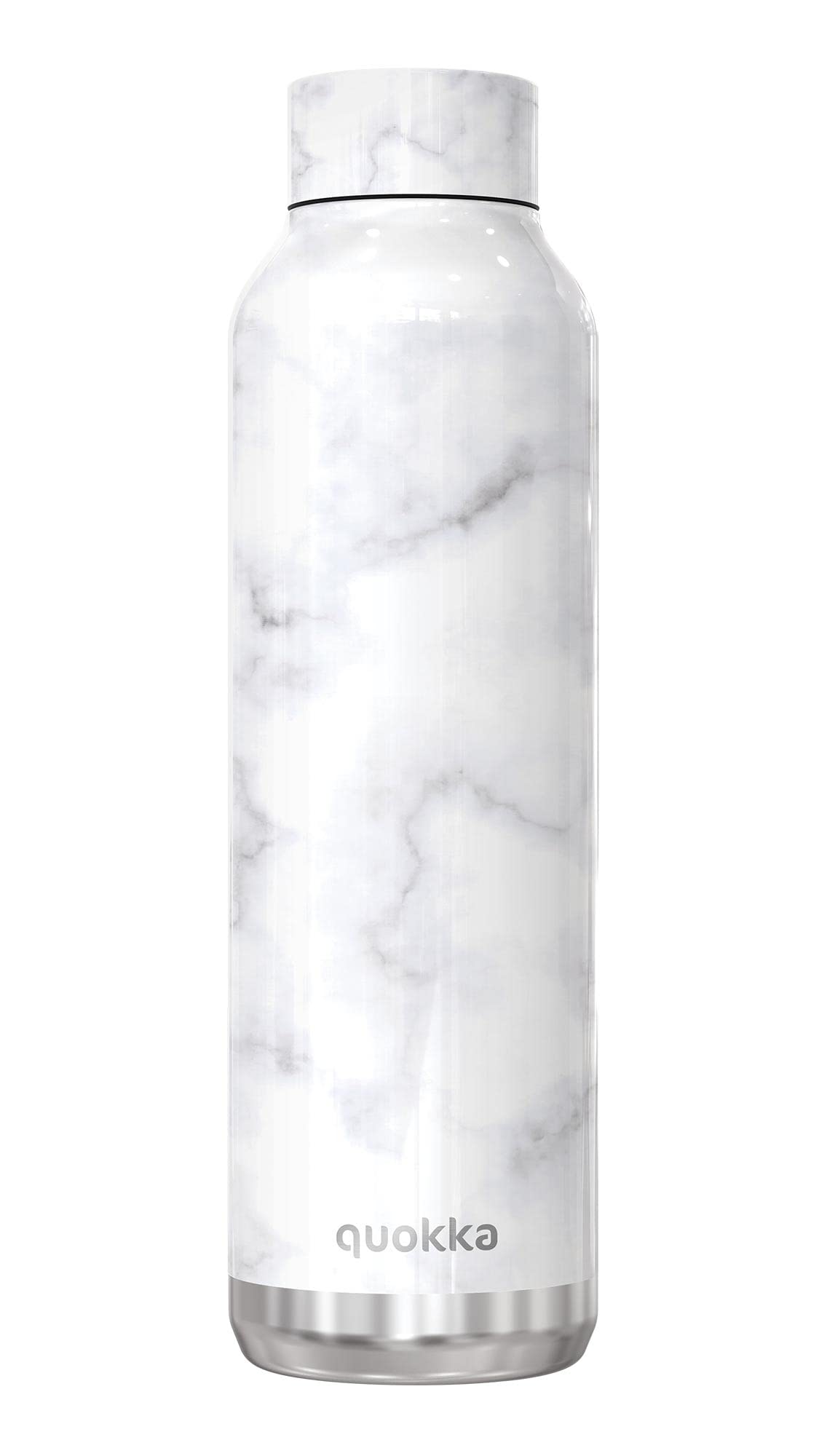 Quokka Solid - Marble 630 ML | Stainless Steel Water Bottle - Insulated Double Walled Vacuum Flasks Drinks Bottle Keep 12 Hours Hot & 18 Hours Cold, 11813