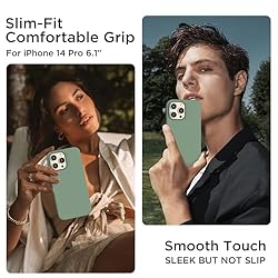 COFFKER Designed for iPhone 14 Pro Case, Liquid