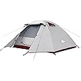Forceatt Camping Tent 2/3/4 Person, Professional Waterproof & Windproof Lightweight Backpacking Tent Suitable for Outdoor,Hiking,Camping, Mountaineering and Travel