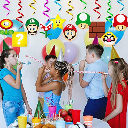 48 farfalle da appendere, decorazioni decorative a spirale per feste di compleanno e feste in casa