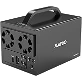 MAIWO 4 Bay Hard Drive Enclosure for 3.5'' SATA HDD with Two Fans,4 Bay HDD Enclosure with 4K HD-MI Port, 96TB Expansion,Independent Hard Drive Power Switch