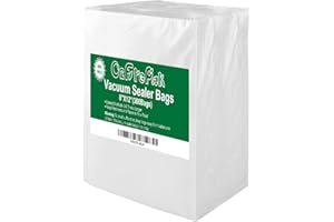 O2frepak 300 Quart 8" x 12" Vacuum Sealer Bags for Food,BPA Free and Heavy Duty Vacuum Seal Food Bags,Great for Sous Vide Vac