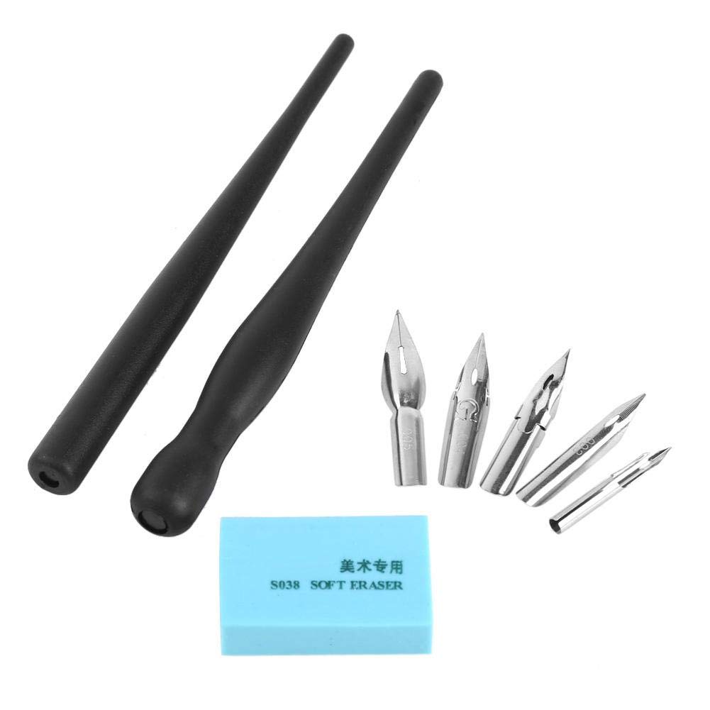 AMONIDA Easy to Grab Pen Holder, Diver Pen Set, Beginner Sturdy for Comic Beginners