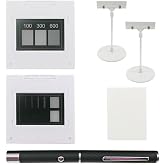 Double-Slit Experiment Single Slit Double Slits Combination Trellis Design Optics Elements Interference Diffraction Grating Sheet Optical Physical Experiment Kit
