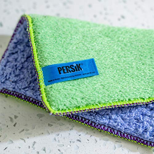 persik PureSky Ultra Microfiber Cooktop, Countertop Cleaning Scrubbing Pads JUST ADD Water No