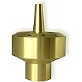 Fountain Nozzle Heads, Water Curtain Nozzle, Rain Curtain Fountain Nozzle for Hotels, Clubs, and Restaurants T-R8P-P (1 Inch - DN25)