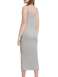 EXARUS Girls Bodycon Dress Spaghetti Strap Slip