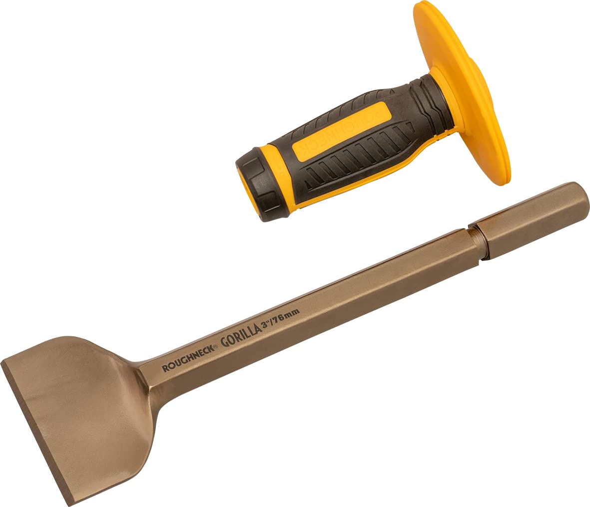 Roughneck® Gorilla ROU31926 Brick Bolster with Non-Slip Hand Guard 76x279mm/3x11