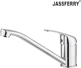 JASSFERRY Single Top Lever Kitchen Mixer Tap Chrome 360° Swivel view 4