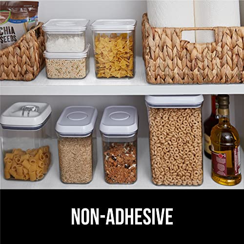 Gorilla Grip Slip Resistant Drawer and Shelf Liner 2 Pack, Non Adhesive Water Resistant, Easy