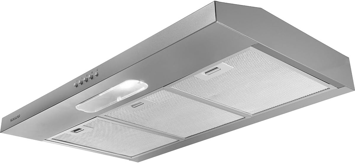 SUGGAR DEPURADOR DE AR SLIM 80CM 3 VEL. PRATA 110V DPS181PR