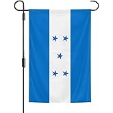 Honduras Flags 12 x 18 Inches Double Sided Polyester Garden Flags Vivid Color for Indoor and Outdoor Yard Garden Street Decorations