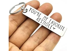 Keychain Clip, Key Clip for Men and Women, Handsome Key chain Funny Father's Day Gifts Keyring Gift For Him Christmas Valenti