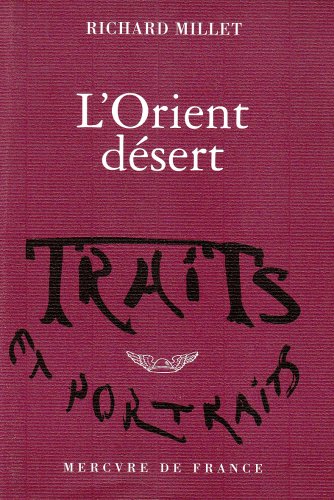L' Orient désert