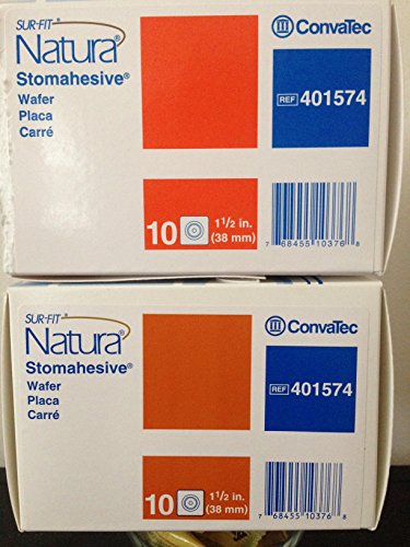 Convatec 401574 Sur-fit Natura Stomahesive Cut-to-fit Wafer Without Tape Collar 4