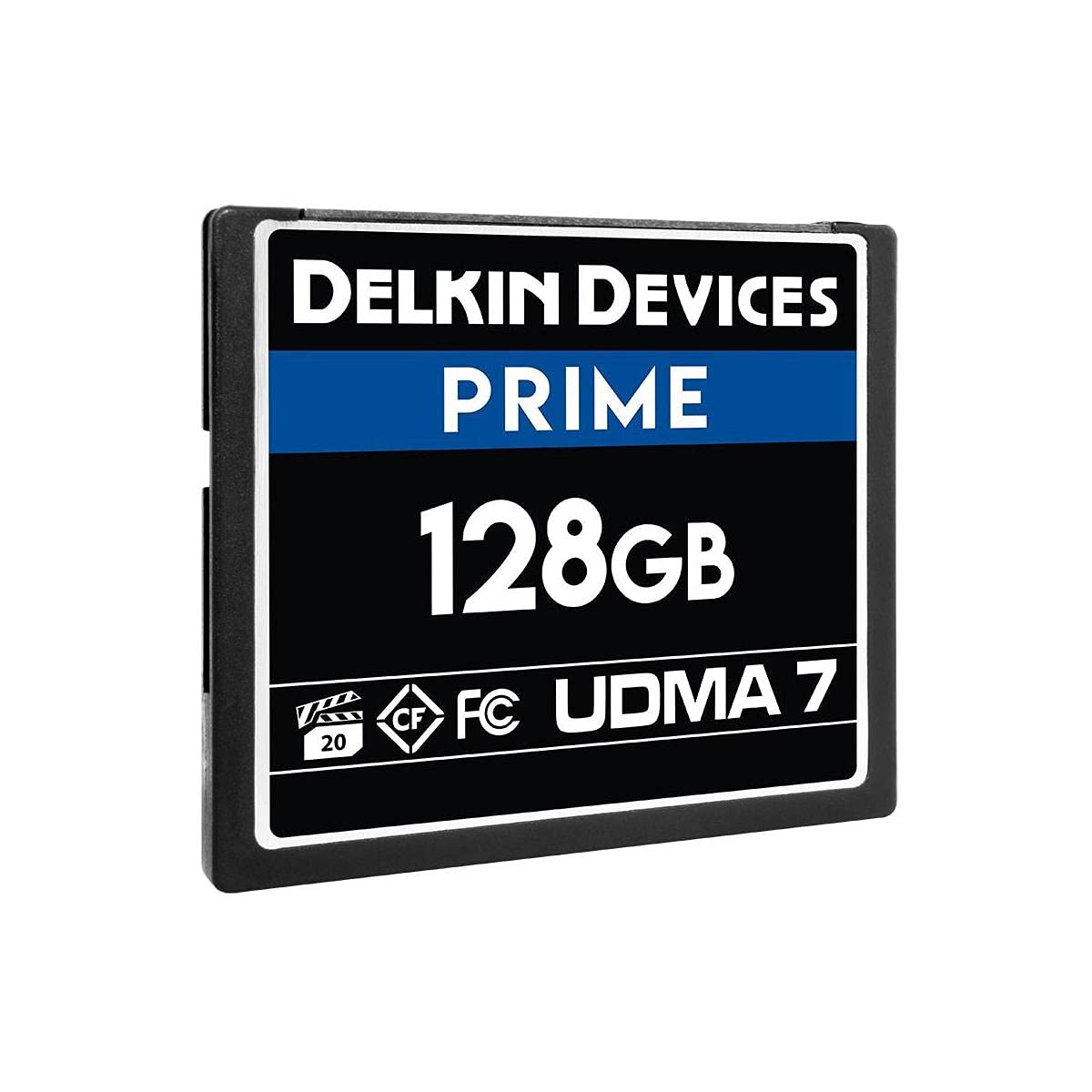 Delkin 128GB Compact Flash Memory Card 1050x [DDCFB1050128]