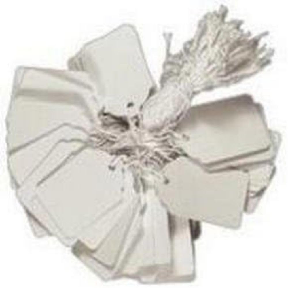 Q-Connect Strung Ticket 70x44mm White (Pack of 1000)