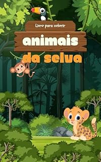 Livro LIVRO PARA COLORIR: ANIMAIS DA SELVA