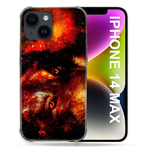 Cokitec Schutzhülle für iPhone 14 Plus (6,7 Zoll) Tier Wolf... en promo sur Amazon