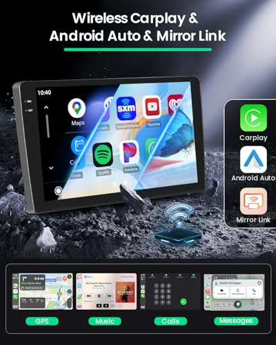 Roinvou 4G+64G Radio Android 15 para Seat Ibiza 2016 2017 Incell Screen Carplay Android Auto, 9 Pulgadas Pantalla Táctil Estéreo Radio con GPS Bluetooth EQ WiFi RDS FM SWC Cámara Trasera
