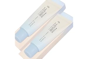 2PCS Relief Sun Organic Sunscreen SPF50+,Korean Sunscreen Cream,Sunblock PA++++Rice and Probiotics Cream | Korean Skin for Al