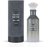 Lattafa Velvet Musk – Soft, Powdery, Woody – Eau de Parfum Spray Long-Lasting Fragrance for Unisex, 3.4 Ounce / 100 ml