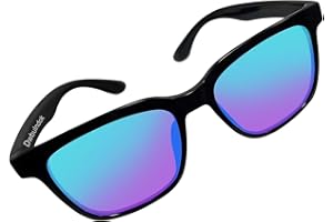 Dwbulndok Color Blindness Glasses Red-green Blind Sunglasses Color Correction ZD-602, Used for Indoor and Outdoor Color Vision Abnormalities