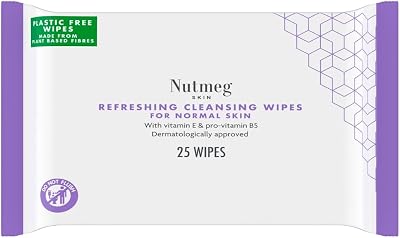 Morrisons Nutmeg Refreshing Cleansing Wipes for Normal Skin 30 Pack