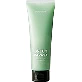 shaishaishai GREEN PAPAYA Body & Face Peeling Cleanser, Papaya Enzyme Exfoliator, Gentle AHA & BHA for Deep Cleansing, Soothing 10% Centella Asiatica, Removes Blackheads, 5.07 Fl Oz