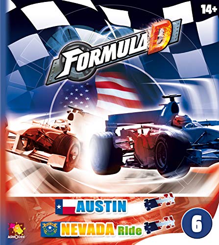 Formula D Board Game Austin Nevada EXPANSION Race Car Strategy Game Fun Auto Racing Game 