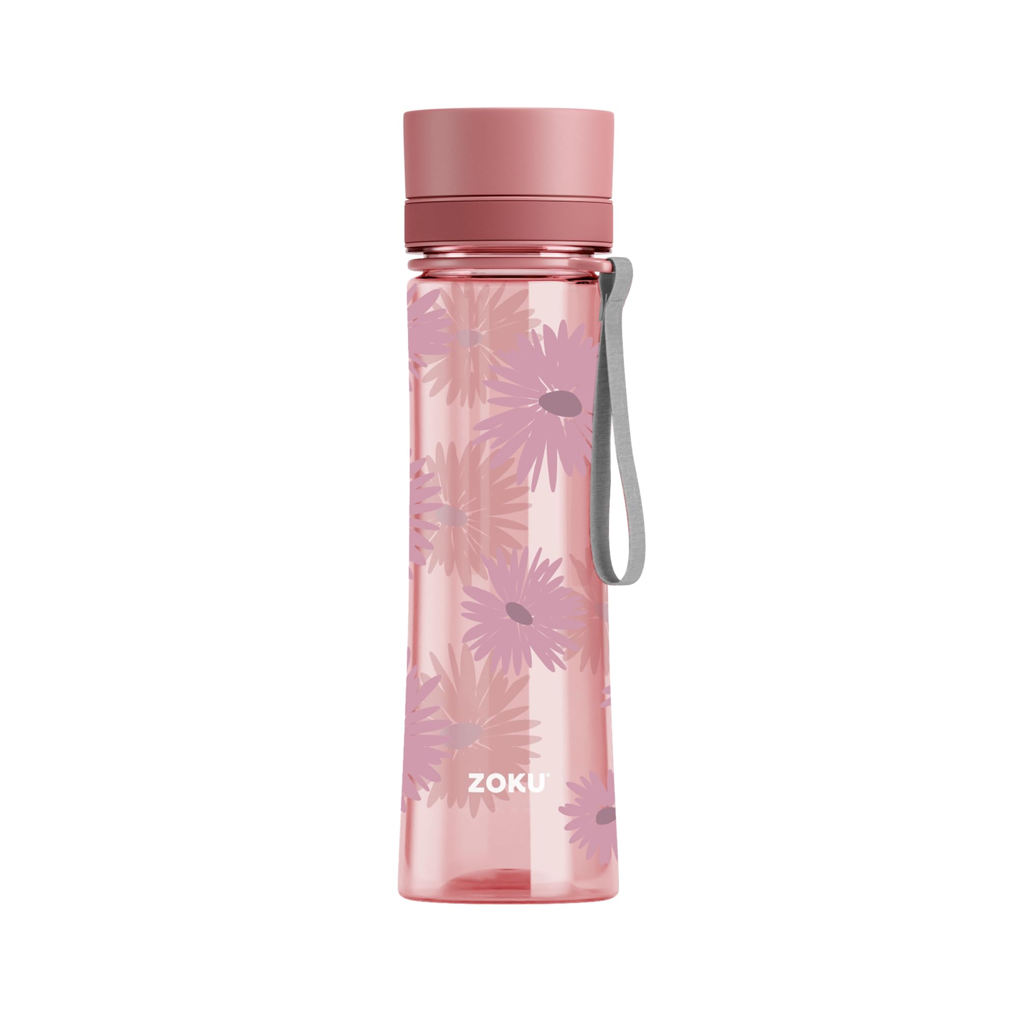 Zoku 600ml Tritan Bottle - Pink Floral