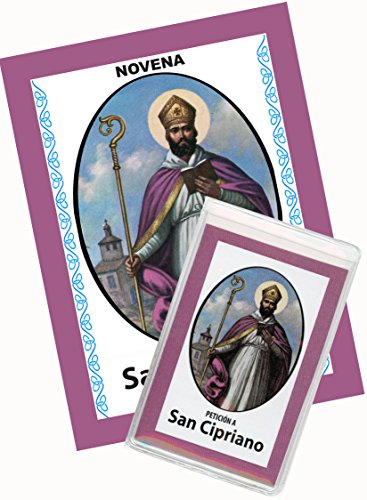 Novena De San Cipriano Para Proteccin contra Hechizos o Mala Suerte (Corazn Renovado) - Booklet - Prayer Booklet - 9 Days - Unisex - New