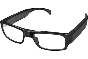 YYCAMUS Camera Glasses Outdoor Sport Action Glasses Camera 1080P HD Video Glasses Smart Glasses Recording Motorcycle Riding Portable Wearable Eye Glasses for Driving, Cycling, Fishing, Hiking, Hunting