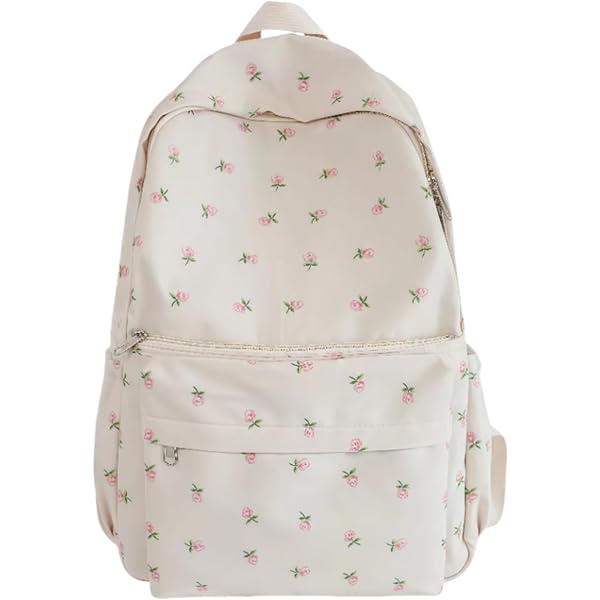 Amazon.com | POYIPI Cute Flowers Backpack 2025 Floral Print  display picture 2